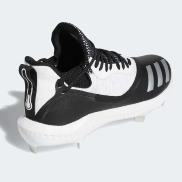 adidas Icon V Bounce Mens  Metal Baseball Cleats Black White EE4131 Size 13 main image 7